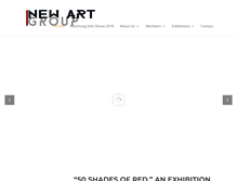Tablet Screenshot of newartgroup.com